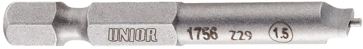 Bit na niple Unior na vypletanie 1,5 mm