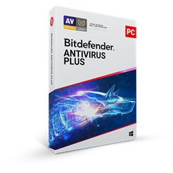 Bitdefender Antivirus Plus 2 roky, 1 PC