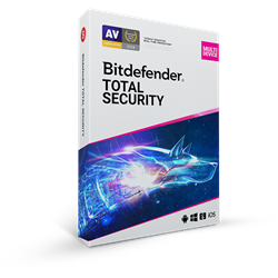 Bitdefender Total Security 1 rok, 5 zařízení