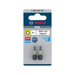 Bity BOSCH PRO Torx Impact, T10, 25 mm, 2 ks (2.608.522.472)