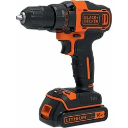 Black&Decker BDCDD186K Aku vrtačka 2-rychlosti 18V/1,5Ah Li-Ion F5