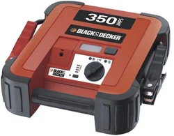 Black&Decker BDJS350 Startér, 12V / 9V, krátkodobý výst. proud 350A, adaptér pro 230V