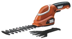Black&Decker GSL700, Nůžky elektrické na plot AKU, 7V, lišta 10cm, rozteč zubů 9mm