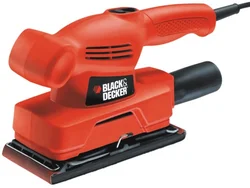 Black&Decker KA300 Bruska vibrační, 135W, vibrace 22 000 kmit/m, možnost odsávání