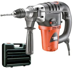 Black&Decker KD1001K Kladivo pneumatické, 1000W, 800ot/min, vrtání do zdi 26mm, SDS+, příklep 3000/min, kufřík