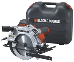 Black&Decker KS1500LK Pila kotoučová, 1500W, 5000 ot/min, laser paprsek, možnost odsávání prachu, kotouč 190mm, kufr