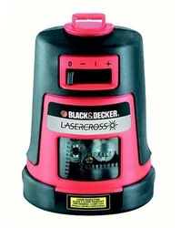 Black&Decker LZR6 laser kříový, 9V, přesnost 0.06°, samočinné srovnávání
