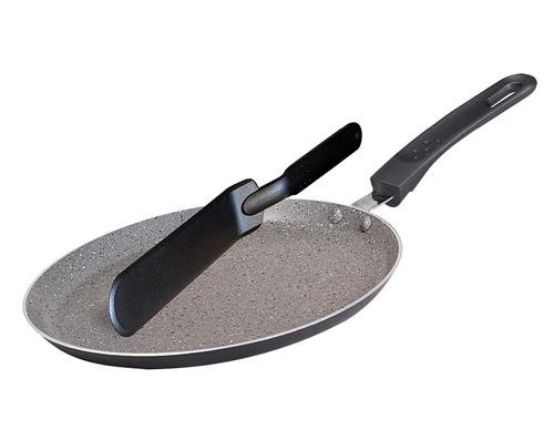BLAUMANN Pánev na palačinky s mramorovým povrchem 24 cm + obracečka