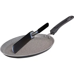 BLAUMANN Pánev na palačinky s mramorovým povrchem 24 cm + obracečka