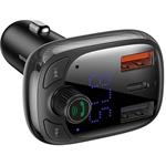 Bluetooth FM vysielač Baseus S13 v tvare T čierny