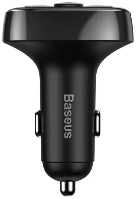 Bluetooth MP3 FM vysielač Baseus s nabíjaním 2xUSB 3,4A čierny