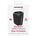 Bluetooth reproduktor Swissten Spectrum 15 W, čierny
