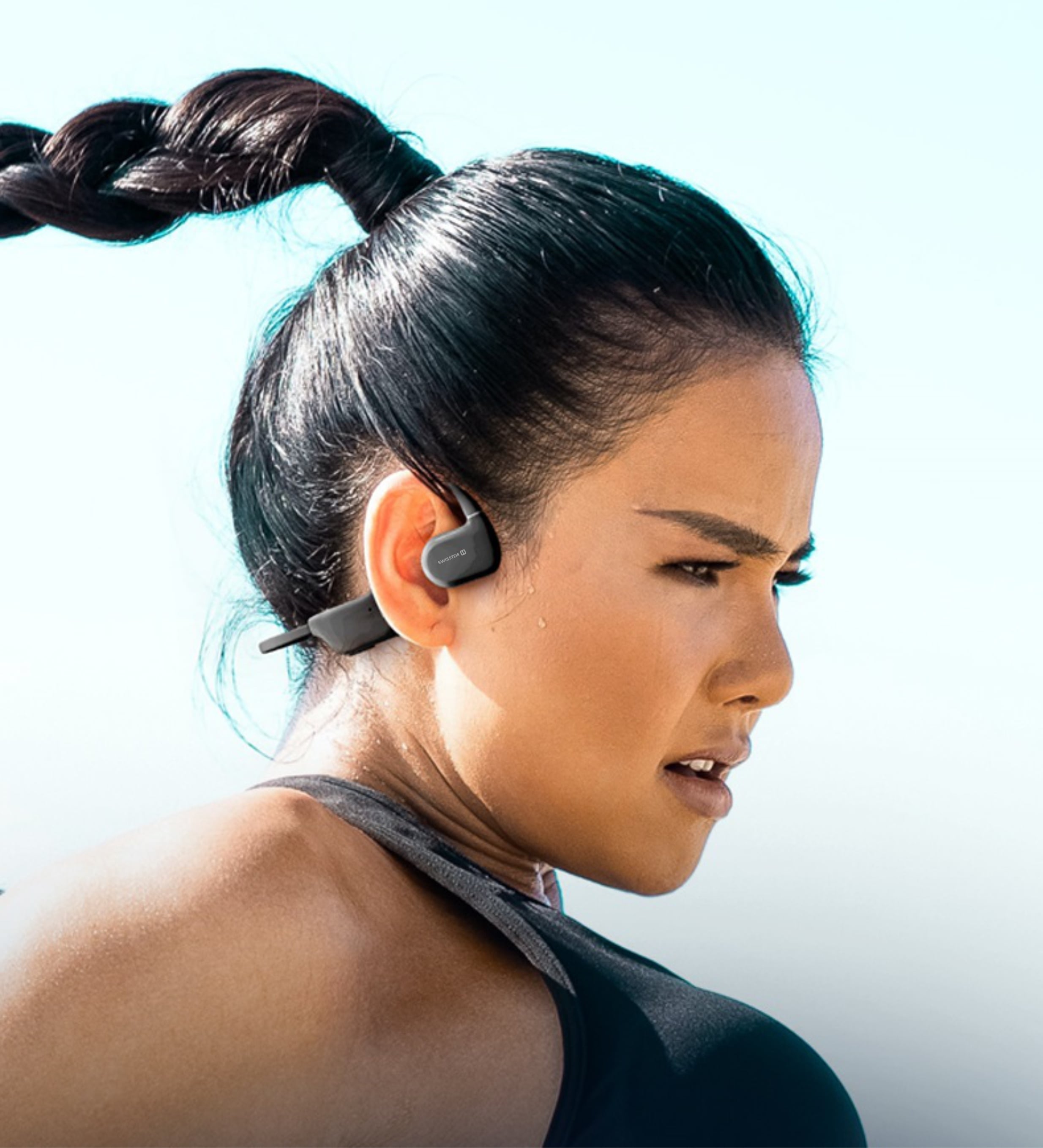 Bluetooth slúchadlá Swissten typu Open Ear