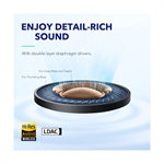 Bluetooth sluchátka Anker soundcore Space A40 modrá
