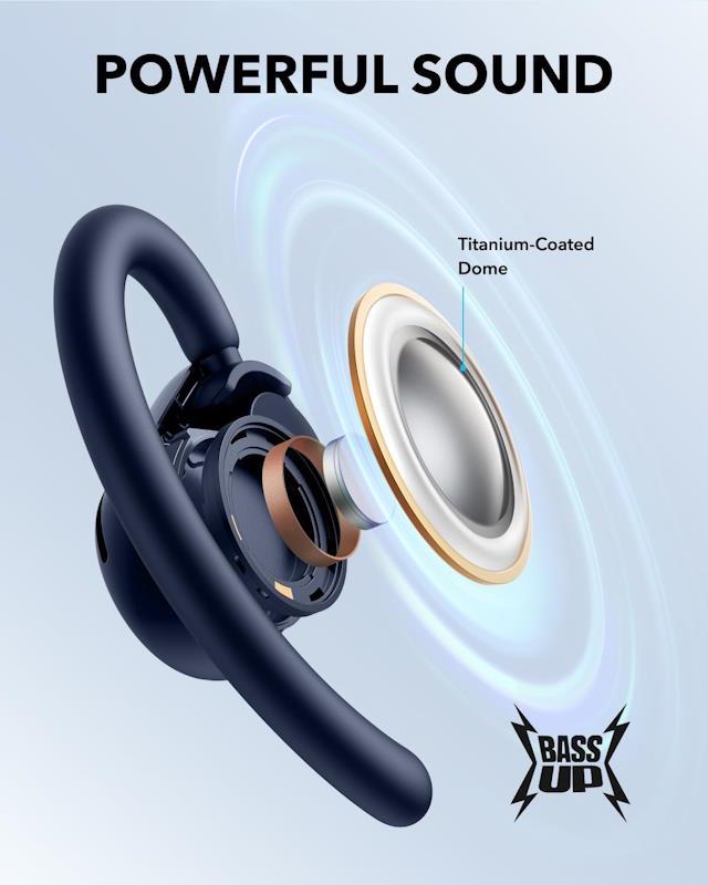 Bluetooth sluchátka Anker soundcore V20i modrá