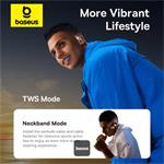 Bluetooth sluchátka Baseus Eli Sport 1 Open-Ear TWS Aurora Green