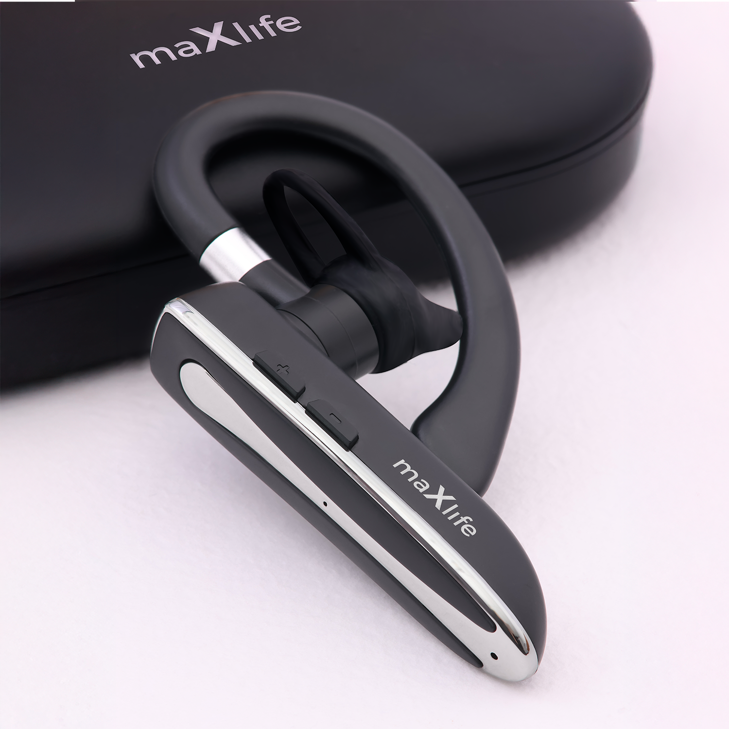 Bluetooth sluchátko s nabíjecím pouzdrem Maxlife MXBH-01 černé