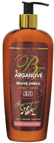 Body Tip Telové mlieko s arganovým olejom 400ml