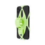 BONE Bike Tie 4 – Luminous Green, držiak na bicykel pre mobil s uhlopriečkou 4,7–7,2"