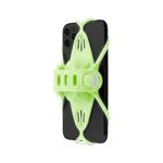 BONE Bike Tie Pro 4 – Luminous Green, držiak na bicykel pre mobilný telefón s uhlopriečkou 4,7–7,2"