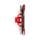 BONE držiak na bicykel pre mobil 4-6.5", Bike Tie Pro Pack - Red BK18121-R