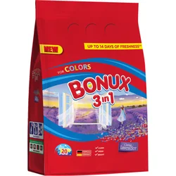 Bonux prací prášek Color Caring Lavender 20 PD/1,5kg