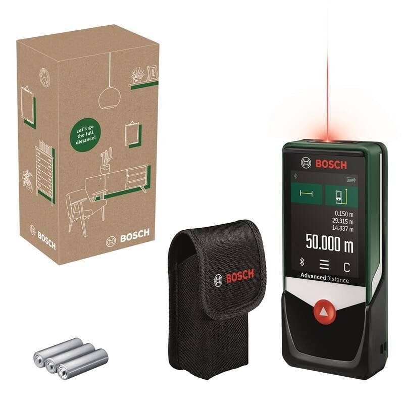 BOSCH AdvancedDistance 50C Digitální laserový dálkoměr (0.603.672.2Z0)