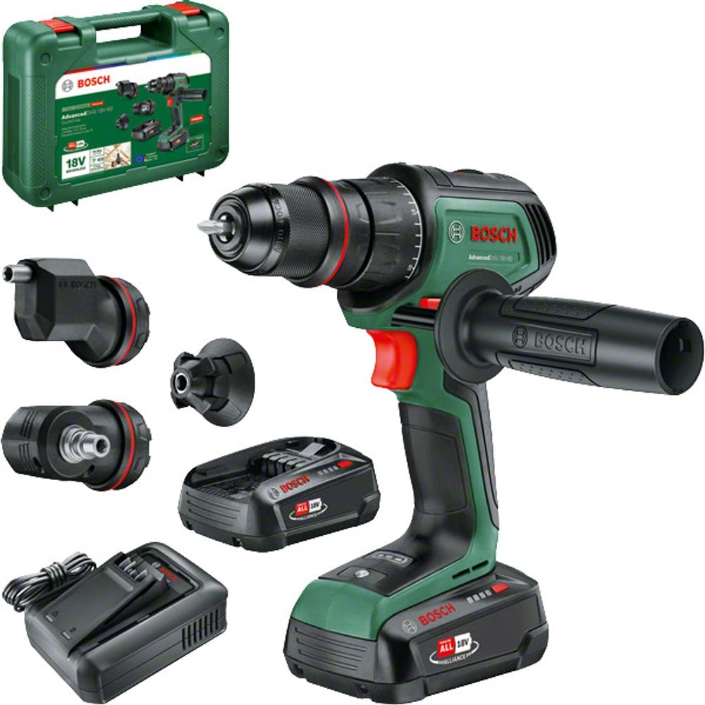 BOSCH AdvancedDrill 18V-80 QuickSnap Akumulátorový vrtací šroubovák (0.603.9E2.004)
