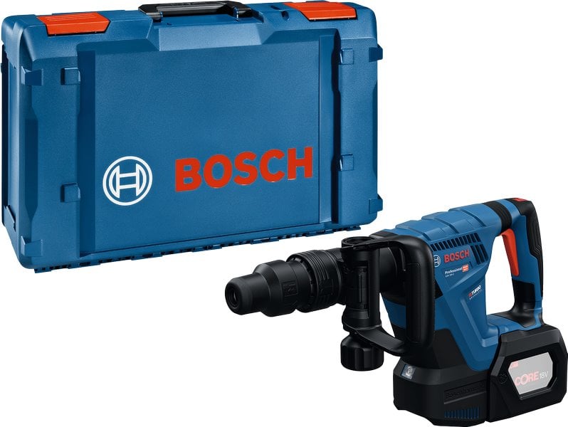 BOSCH Akumulátorové sekací kladivo s SDS max GSH 18V-5 + L-BOXX (0.611.918.200)
