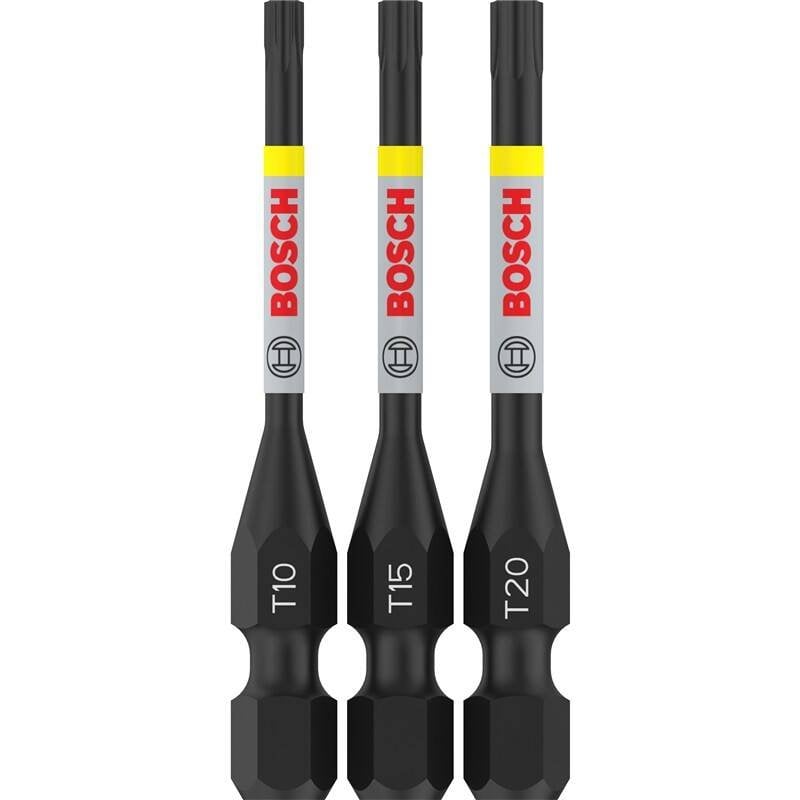 BOSCH Bity PRO T Impact, T10, T15, T20, 55 mm, 3 ks (2.608.521.U54)