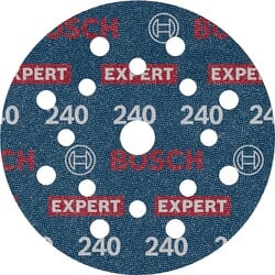 BOSCH Brúsny kotúč EXPERT O780 s fóliou, 125 mm, G240, 50 ks (2.608.902.413)
