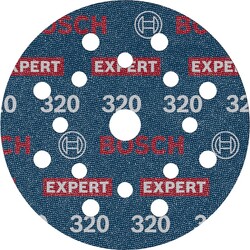 BOSCH Brúsny kotúč EXPERT O780 s fóliou, 125 mm, G320, 6 ks (2.608.902.405)