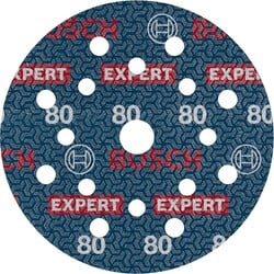 BOSCH Brúsny kotúč EXPERT O780 s fóliou, 125 mm, G80, 50 ks (2.608.902.409)