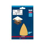 BOSCH brúsny papier EXPERT C470 so 7 otvormi pre multifunkčné píly 100 × 150 mm, G 80, 10 ks (2.608.901.116)