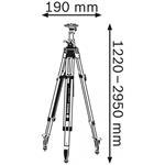 BOSCH BT 300 HD Stavební stativ (0.601.091.A00)