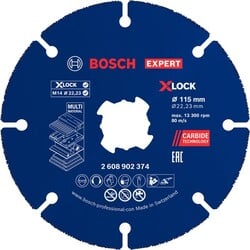 BOSCH EXPERT karbidový multifunkčný kotúč X-LOCK 115 mm, 22,23 mm, 10 ks (2.608.902.376)
