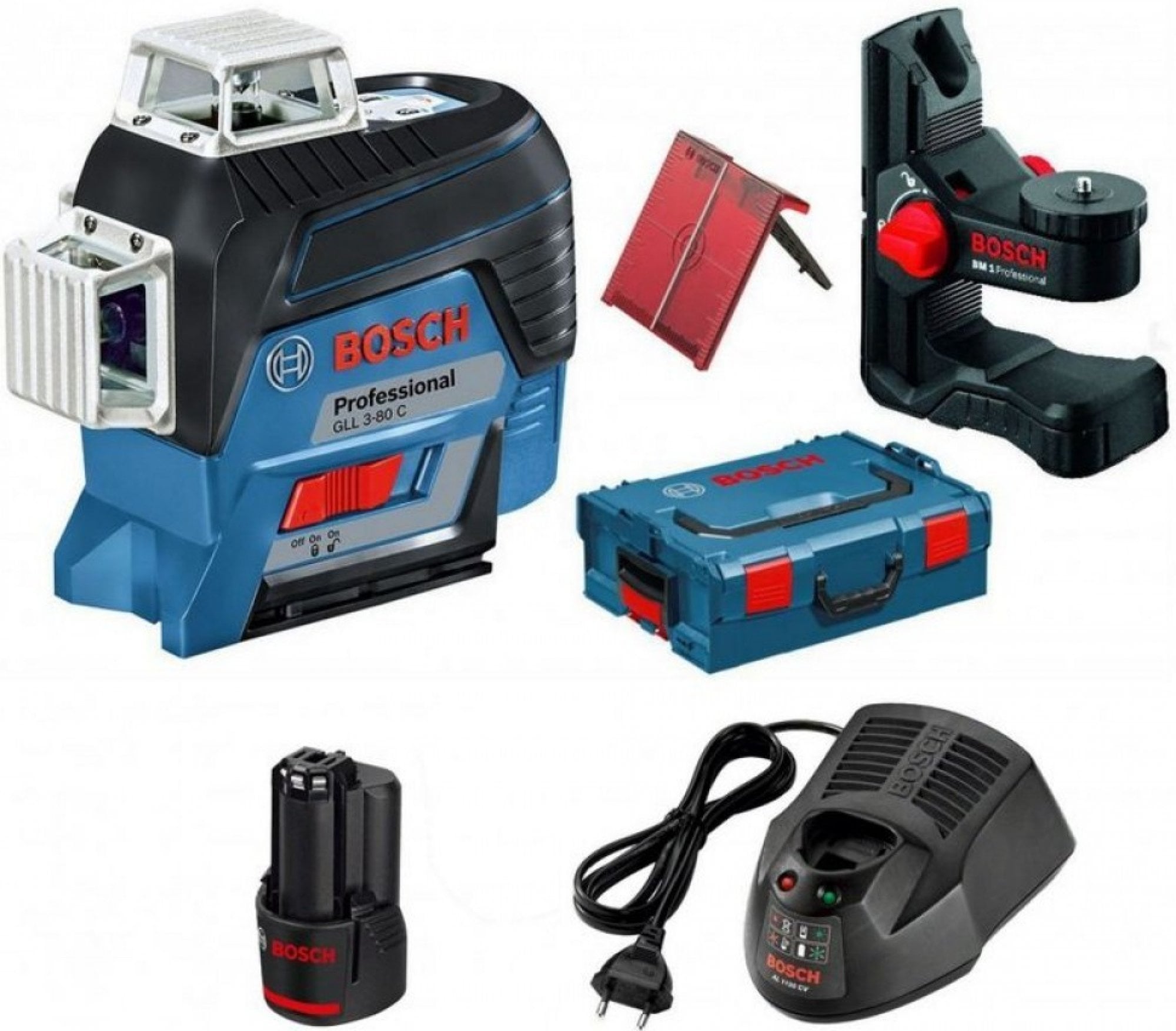 Bosch GLL 3-80 C Professional set (0.601.063.R02)