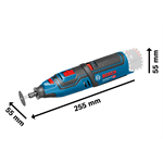 Bosch GRO 12V-35 Profesionálne akumulátorové rotačné náradie