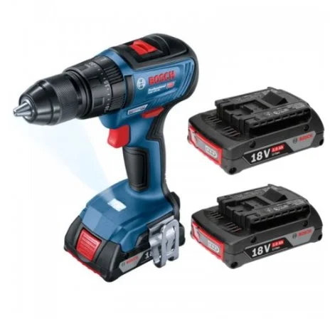 Bosch GSB 18V-50 Professional, 2x aku (2Ah), L-case (0.601.9H5.100)