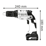 Bosch GTB 12V-11 Professional Akumulátorový sadrokartonársky skrutkovač 0.601.9E4.004