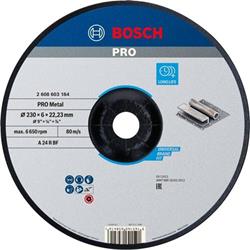 BOSCH Hrubovací kotúč PRO Metal, 230 × 6 × 22,23 mm (2.608.603.184)