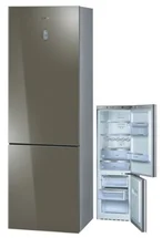 BOSCH KGN36S56 kombinovaná chladnička měděná, 221/63 l, A+, mraznička dole, supermrazení