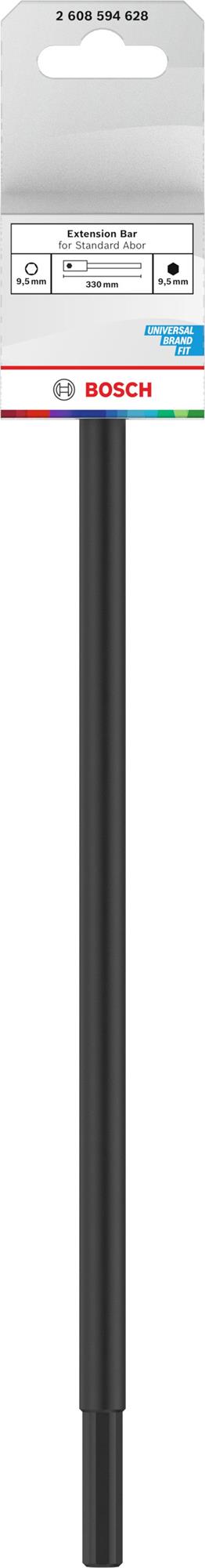 BOSCH Nástavec pro adaptéry, 9,5 × 330 mm (2.608.594.628)