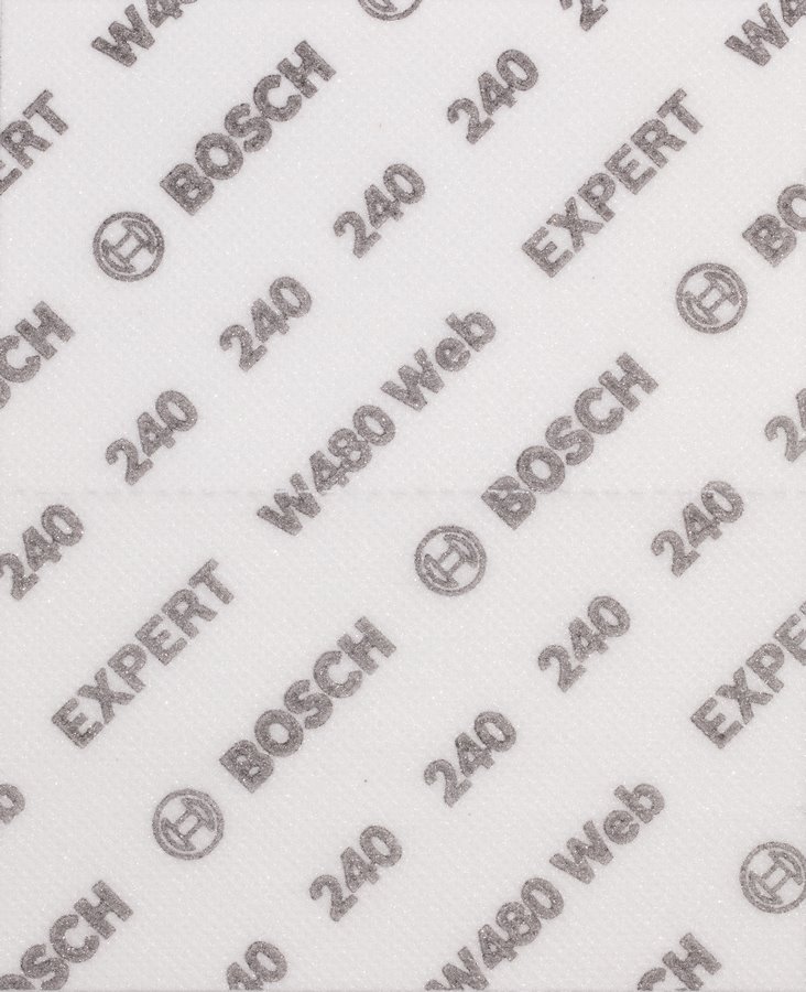 BOSCH Oboustranné flexibilní brusivo Expert W480 web, G240, 2ks (2.608.902.383)