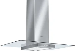 BOSCH odsavač par DIA093650, komínový, 45 dB, 90 cm, odv.+cirkulace, 3 stupně+int., nerez/sklo