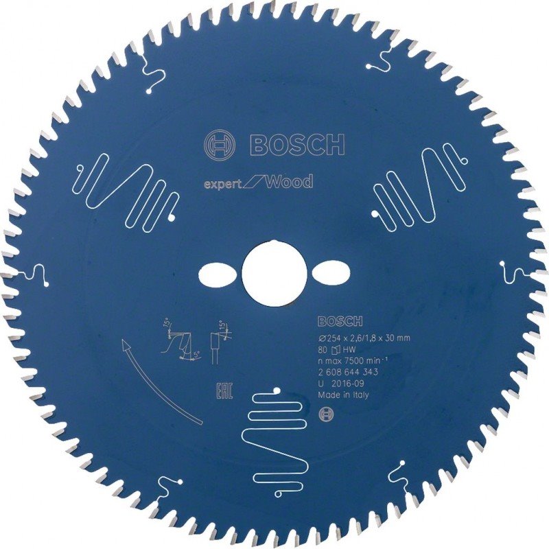 BOSCH Pilový kotouč EX WO T 254x30-80 (2.608.644.343)