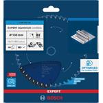 BOSCH Pilový kotouč EXPERT Aluminium cordless pro okružní pilu, 136 × 1,6/1 × 20 mm, T48 (2.608.902.116)
