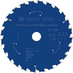 BOSCH Pilový kotúč EXPERT Construct Wood akumulátorový, 160 × 1,6/1 × 20 mm, T24 (2.608.902.209)