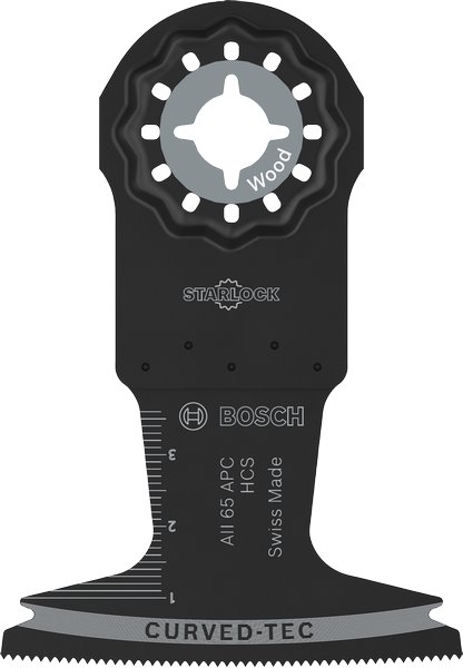 BOSCH Pilový list na dřevo AII 65 APC, Starlock, 65 – 40 mm (2.608.669.254)
