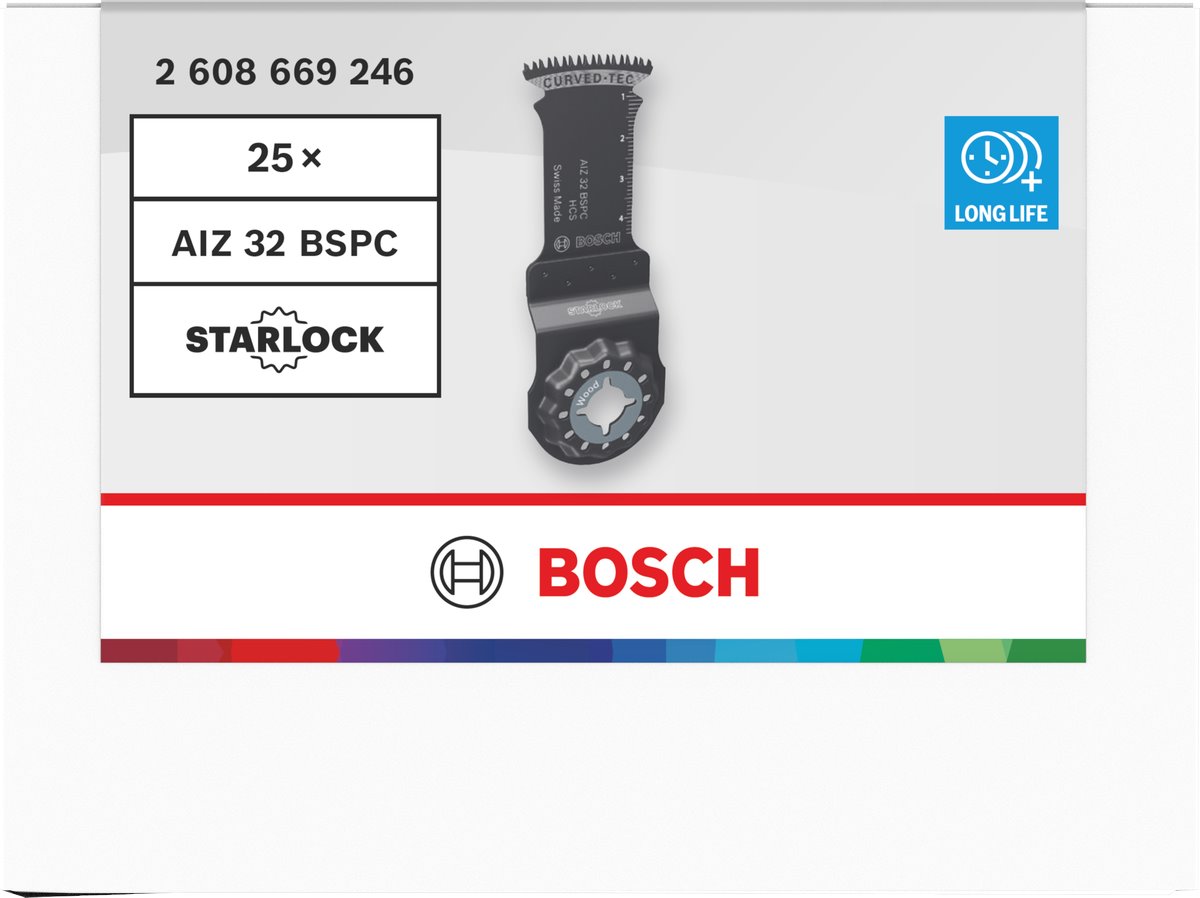 BOSCH Pilový list na dřevo AIZ 32 BSPC, Starlock, 32 – 50 mm (2.608.669.246)